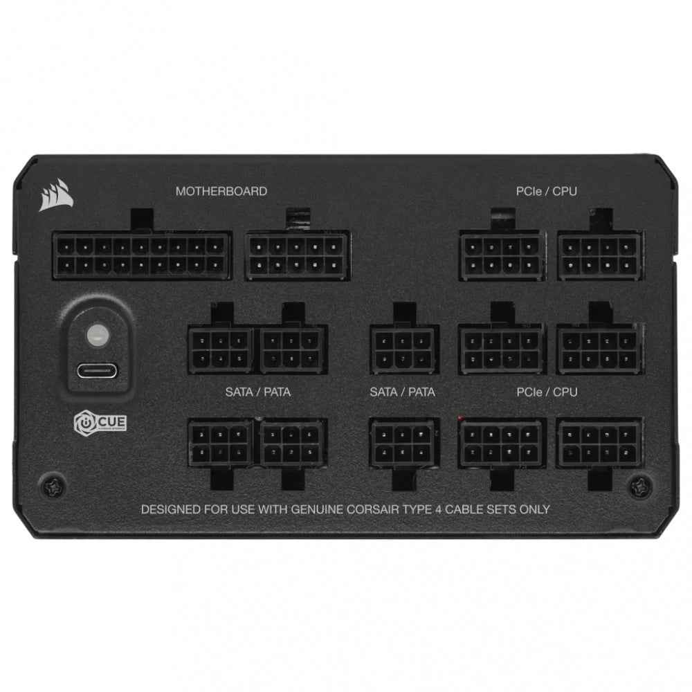Fuente De Poder Corsair (Cp-9020259-Na) Hx1000I,1000W,Full Modular,80 Plus Platinum,Negro