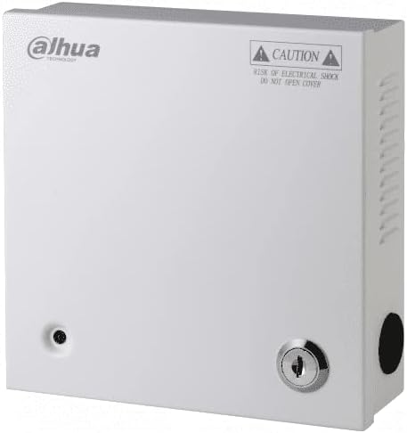 Fuente De Poder Dahua (Dh-Pfm340-5Ch) 12Vcd, 4Amp, Para 5Cams, Fusibles Intercambiables, Blanco