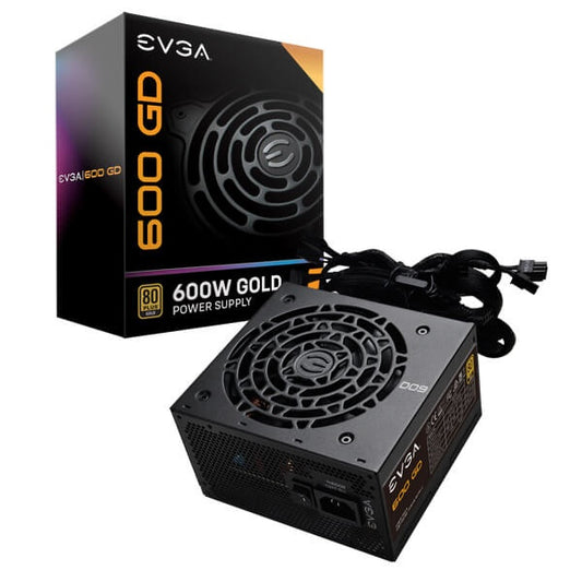 Fuente De Poder Evga 600 Gd 80 Plus Gold, 24-Pin Atx, 120Mm, 600W