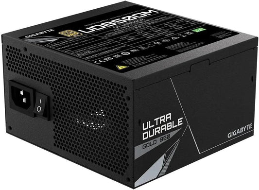 Fuente De Poder Gigabyte (Gp-Ud850Gm) 850W, Modular, Ultra Durable, 80 Plus Gold
