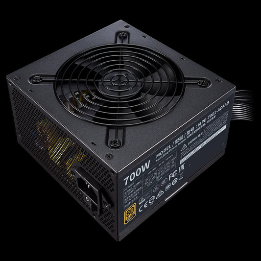Fuente De Poder Cooler Master (Mpe-7001-Acaab-Us)Mpe 700W,80 Plus Bronce,Pfc Activo, Estandar