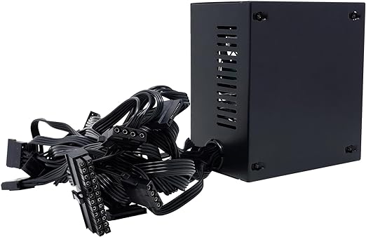 Fuente De Poder Naceb (Na-0626) 800W 80 Plus Bronze,6*Sata,4*Molex,3*Pcie,120Mm Fan