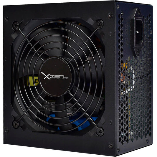 Fuente De Poder Xzeal (Xzps650B) Xz650 650W 80 Plus Bronze 20+4 Pin Negro