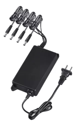 Fuente De Voltaje Dahua-12 Vdc-2.8A Mp-4 Ptos-Proteccion Temp (Euha+12120-070D(Pfm322))