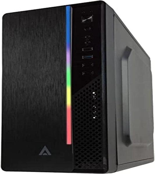 Gabinete Acteck (Ac-929547) Ultron X Gi445,Micro Atx,Fuente 500W,Usb 2.0,3.0,Luz Led,Panel Acrilico