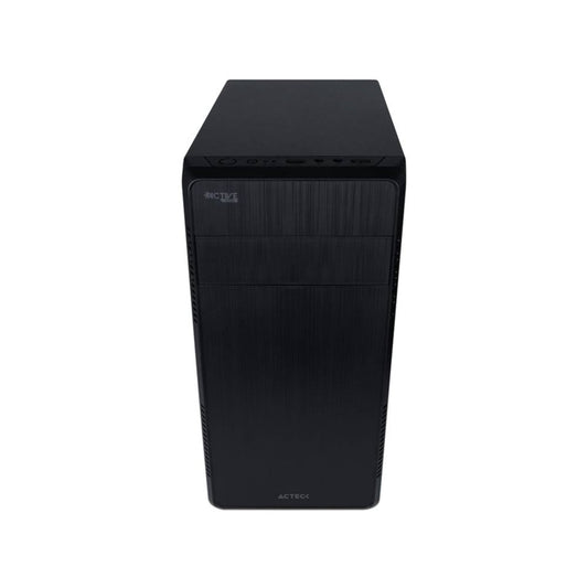 Gabinete Acteck (Ac-932547) Kioto Gi240,Micro Atx,Fuente 500W,1Usb 2.0,1*Usb 3 0,Negro