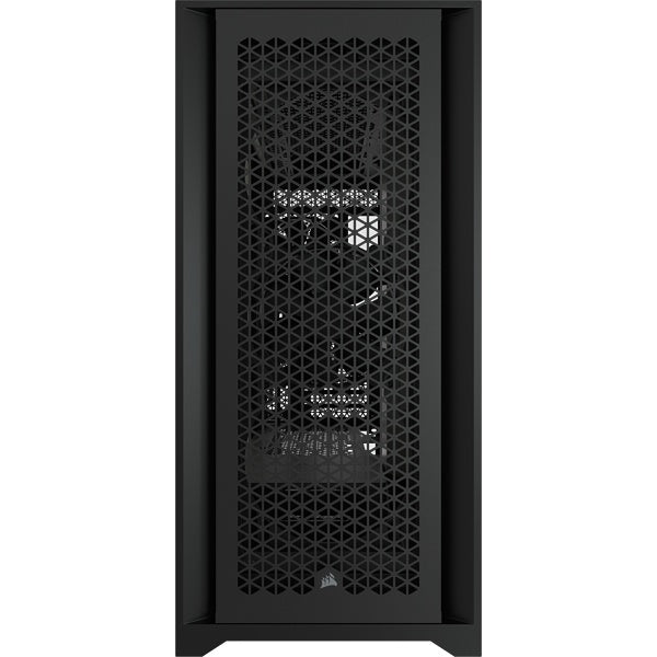 Gabinete Corsair (Cc-9011210-Ww) 5000D Airflow Negro Cristal Templado Med-Torre Sin Fuente