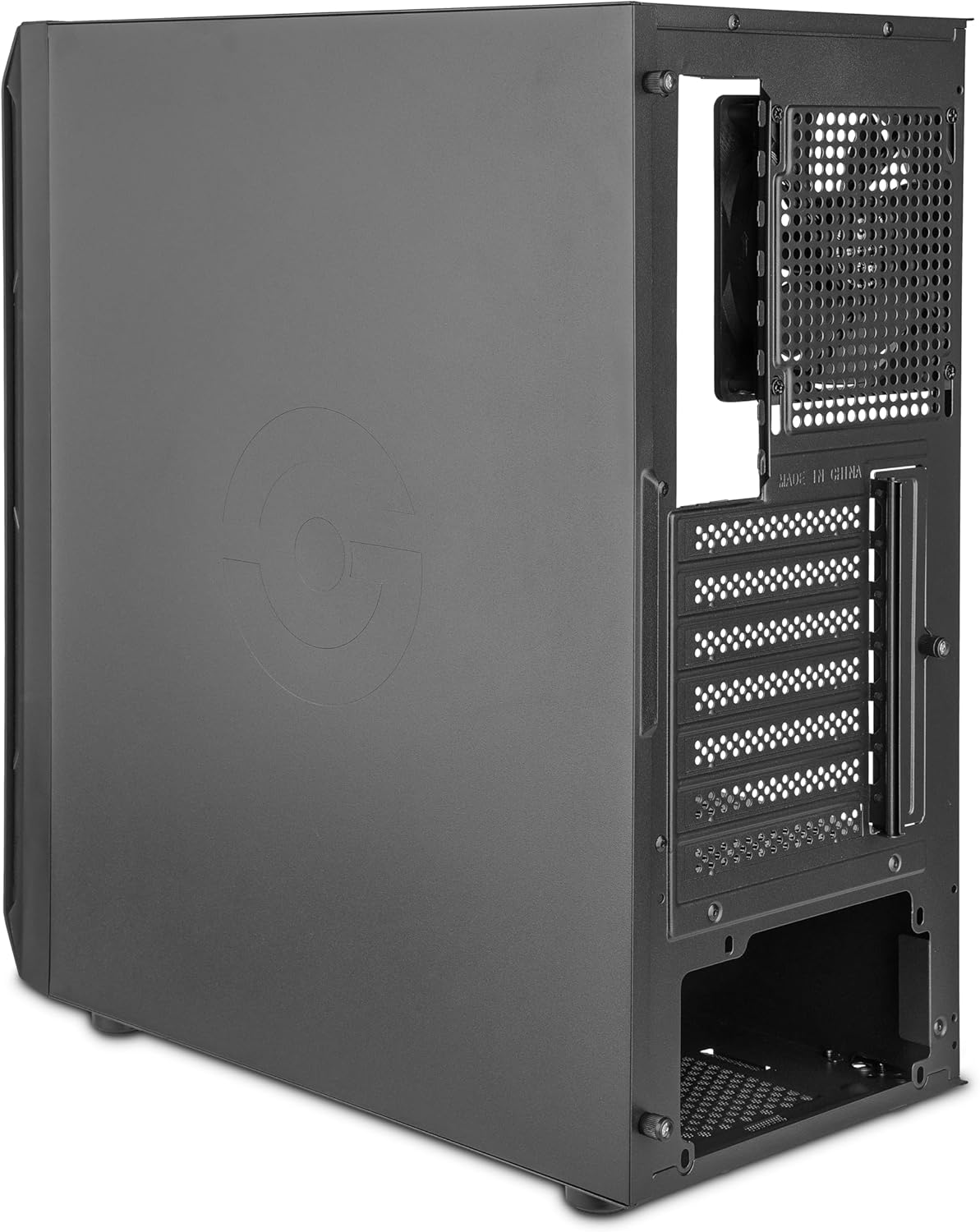 Gabinete Getttech (Gcm-Asgx1-01Bk) Micro Atx 1*Fan3*Usb2*3.5Mmcristal Templados/Fuentenegro