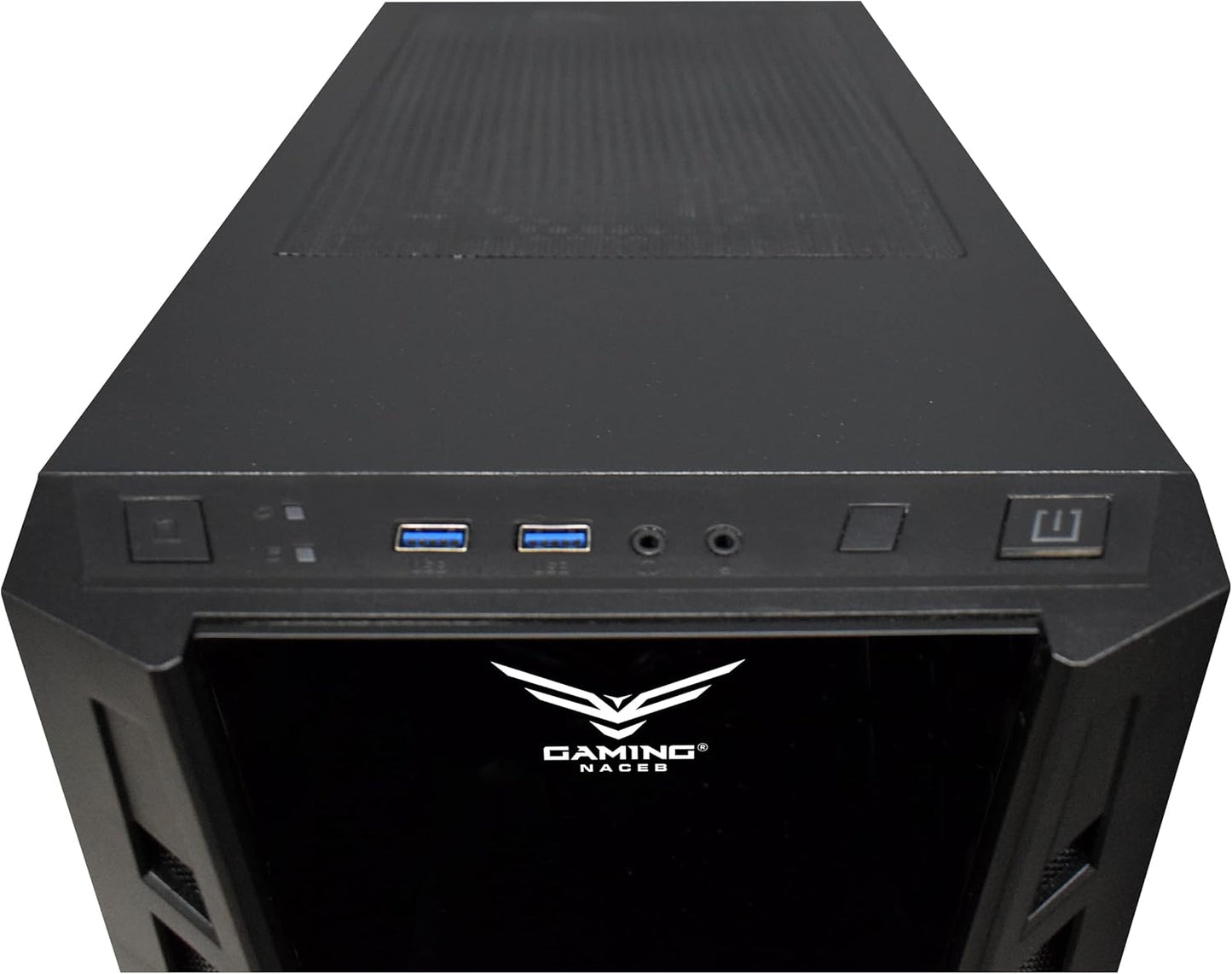 Gabinete Naceb (Na-0610) Colosus Cristal, Rgb, Atx