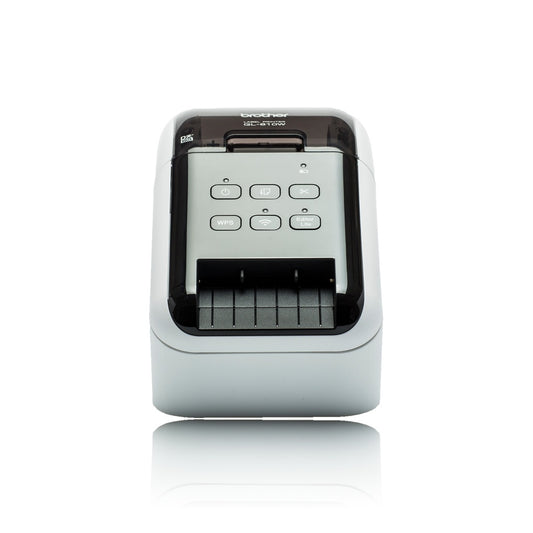 Brother Ql-810W, Impresora De Etiquetas, Térmica Directa, Usb, 300 X 600Dpi, Negro/Blanco