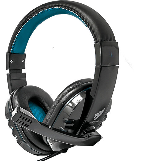 Kit Gaming 4 En 1 Necnon (Ngc-Pegasus-Az) Tecladocompleto,Diadema,Mousepad,Mouse 1000Dpi,Azul