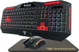 Kit Teclado Y Mouse Gamdias (Gd-Poseidon M2) Rgb,Teclado, Mouse, Mouse Pad, Audifonos, 4-In-1 Combo