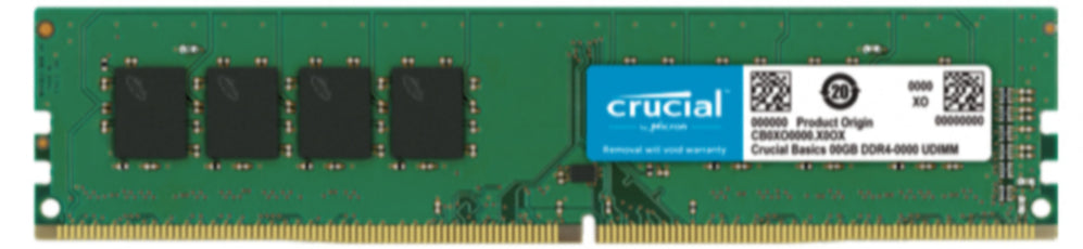 Memoria Dimm Ddr4 Crucial Basics (Cb16Gu3200) 16Gb 3200Mhz Cl22