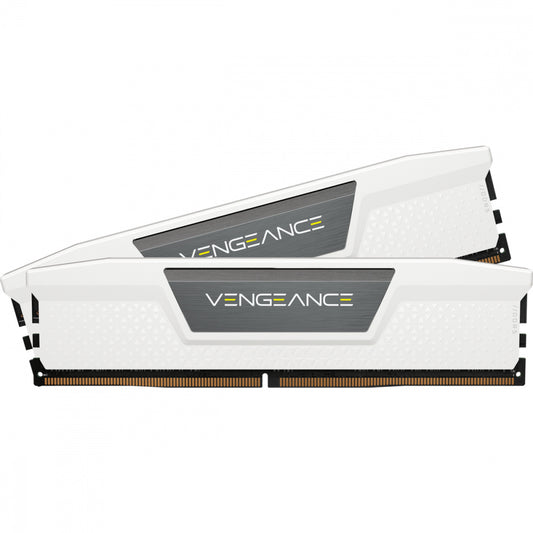 Memoria Dimm Ddr5 Corsair (Cmk32Gx5M2B5600C36W) 32Gb (2X16Gb) 5600Mhz Vengance Blanco