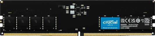 Memoria Dimm Ddr5 Crucial (Ct16G56C46U5) 16Gb 5600Mhz, Cl46