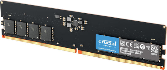 Memoria Dimm Ddr5 Crucial (Ct8G56C46U5) 8Gb 5600Mhz, Cl46