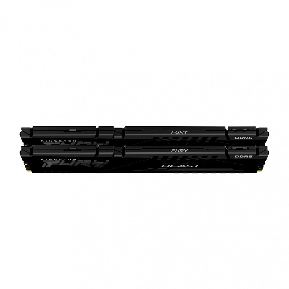 Memoria Dimm Ddr5 Kingston (Kf552C40Bbk2-32) 32Gb(2X16Gb) 5200Mhz Fury Beast Black