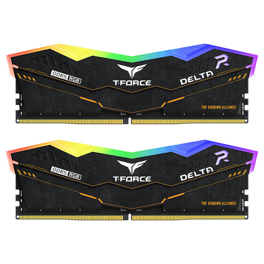 Memoria Dimm Ddr5 Teamgroup (Ff5D516G5200Hc40C01)T-Force Delta Tuf 16Gb 5200Mhz Rgb