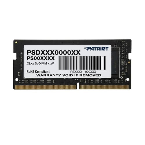Memoria Sodimm Ddr4 Patriot (Psd432G32002S) Signature 32Gb (1X32Gb) 3200Mhz Cl22