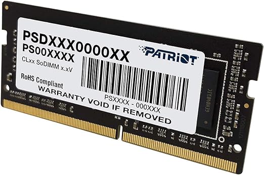 Memoria Sodimm Ddr4 Patriot (Psd432G32002S) Signature 32Gb (1X32Gb) 3200Mhz Cl22