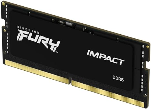 Memoria Sodimm Ddr5 Kingston (Kf560S38Ib-16) 16Gb(1X16Gb) 6000Mhz, Cl38, Non-Ecc, Fury Impact, Xmp