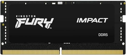 Memoria Sodimm Ddr5 Kingston (Kf560S38Ib-16) 16Gb(1X16Gb) 6000Mhz, Cl38, Non-Ecc, Fury Impact, Xmp