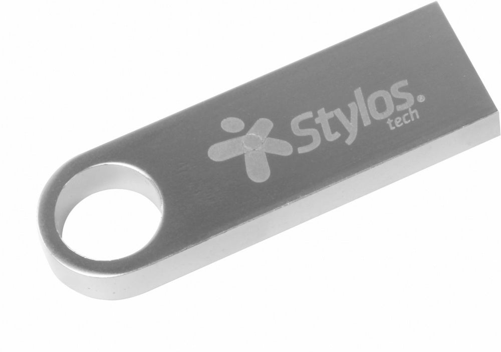 Memoria Usb Stylos (Stmusb3B) 32Gb St100 Usb 2.0 Metalica Plata