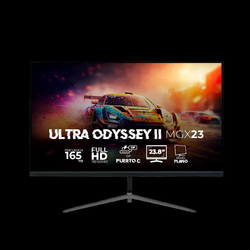 Monitor 23.8" Balam Rush (Br-938341) Ultra Odissey Ii Mgx23,1920*1080,165Hz,1Ms,Hdmi,Dp,Plano,Negro