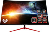 Monitor 27" Balam Rush (Br-932448) Mtx27C,Earth,1920X1080,165Hz,Hdmi,Displayport+Audio+Dc,Curvo,Negr