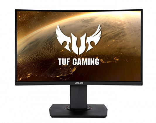 Monitor Gamer Asus Tuf Gaming Curvo Vg24Vq Led 23.6", Full Hd, Freesync, 144Hz, Hdmi, Bocinas Integradas (2 X 4W), Negro