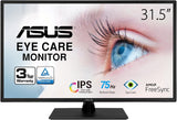 Monitor Led Asus 31.5" (Va329He)Eye Care,1920X1080,Fhd,Ips,75Hz,5Ms,Hdmi,Vga,Negro