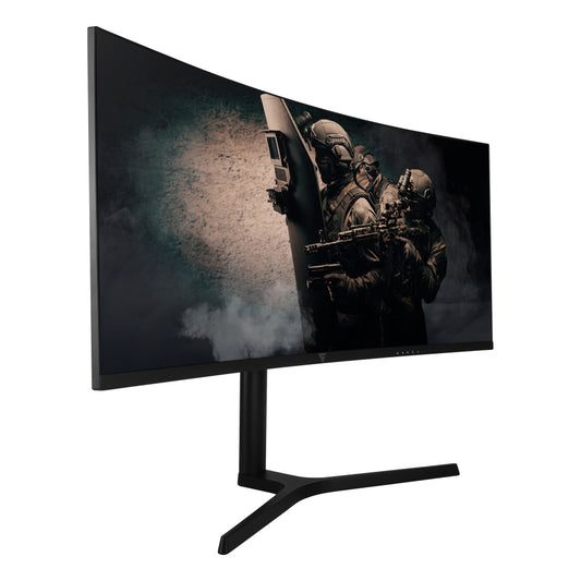 Monitor Game Factor 34"" Curvo 1500R Uwqhd 165Hz 2Dp/2Hdmi Negro Mg801