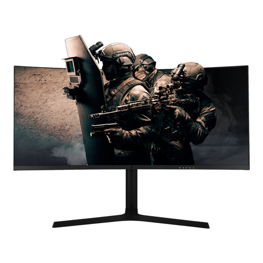 Monitor Game Factor 34"" Curvo 1500R Uwqhd 165Hz 2Dp/2Hdmi Negro Mg801
