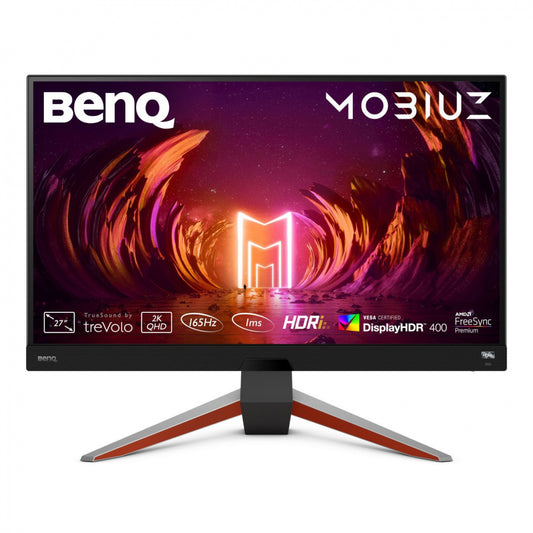 Monitor Gamer Benq Ex2710Q Mobiuz 27"" Qhd 165Hz 2Ms Hdmi Dp Ve 9H.Lk4La.Tbl