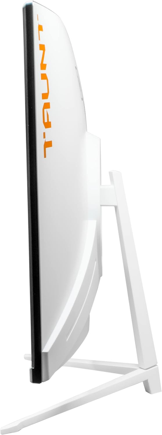 Monitor Gaming Led 23.8" Necnon (Nmg-24C7-Bl) 1920X1080,Curvo,Full Hd,Hdmi,Vga,75Hz,4Ms,Blanco