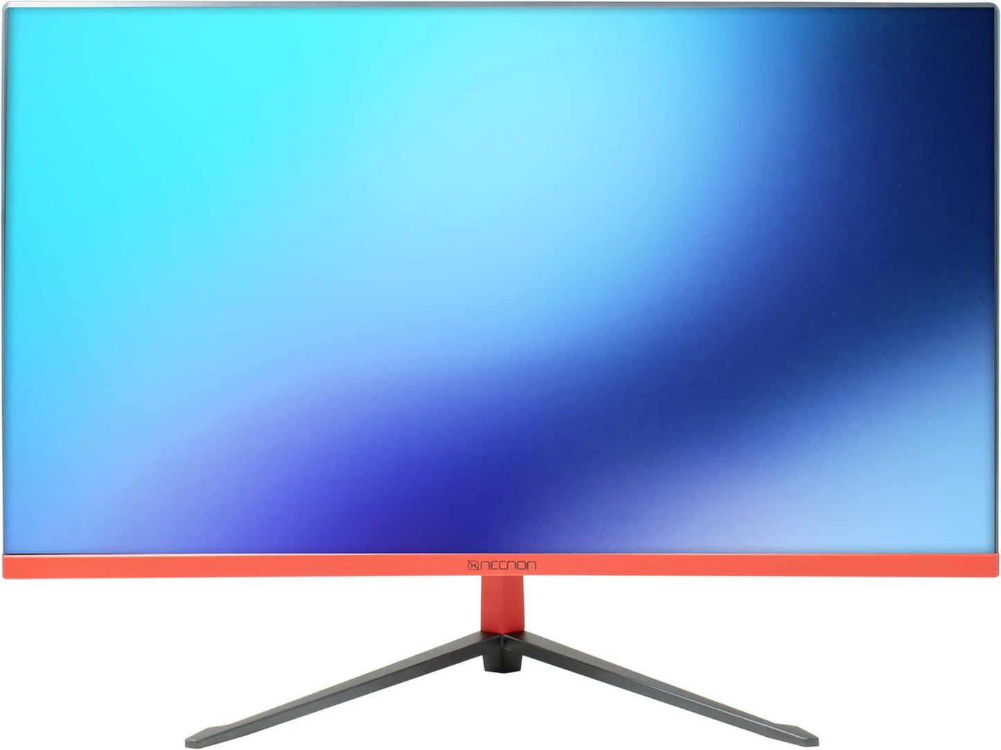 Monitor Gaming Led 23.8" Necnon (Nmg-24C7-Ng) 1920X1080,Curvo,Full Hd,Hdmi,Vga,75Hz,4Ms,Negro