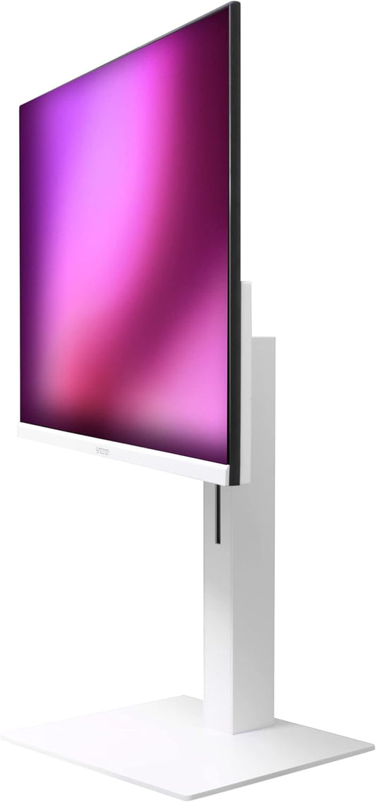 Monitor Gaming Led 23.8" Necnon (Nmg-24Fr-Bl) 1920X1080,Giratorio,165Hz,1Ms,Rgb,Hdmi,Vga,Dp,Blanco