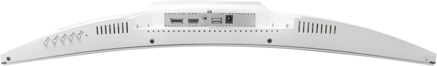 Monitor Gaming Led 27" Necnon (Nmg-27C1-Bl) 1920X1080, Curvo, 165Hz, 1Ms, Rgb, Hdmi, Vga, Dp, Blanco