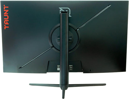 Monitor Gaming Led 27" Necnon (Nmg-27Fa-Ng) 1920X1080,Giratorio,165Hz,1Ms,Rgb,Hdmi,Vga,Dp,Negro