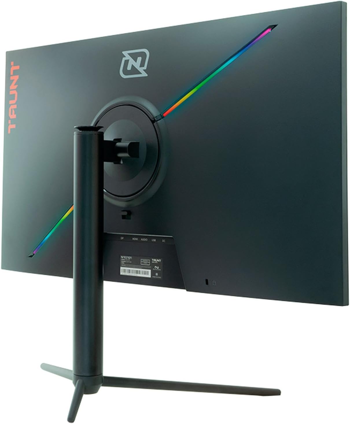 Monitor Gaming Led 27" Necnon (Nmg-27Fa-Ng) 1920X1080,Giratorio,165Hz,1Ms,Rgb,Hdmi,Vga,Dp,Negro