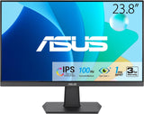 Monitor Led Asus 23.8" (Va24Ehf) 1920X1080 100Hz,Ips,Hdmi,Adaptative-Sync,Negro