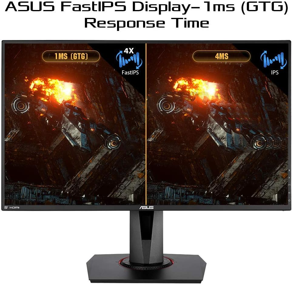 Monitor Led Asus 27 (Vg279Qm) Tuf Gaming 1920X1080 280Hzfull Hdips1Ms2*Hdmidpg-Synchdrgris