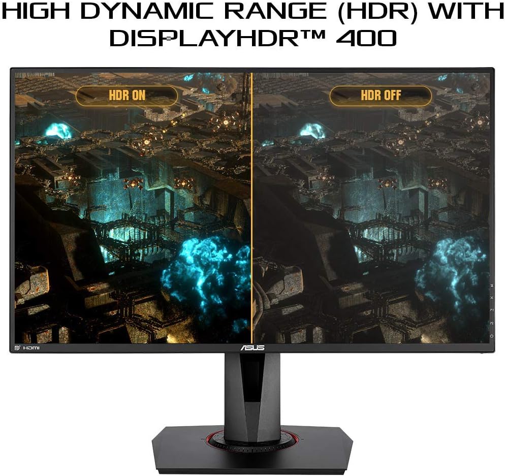 Monitor Led Asus 27 (Vg279Qm) Tuf Gaming 1920X1080 280Hzfull Hdips1Ms2*Hdmidpg-Synchdrgris