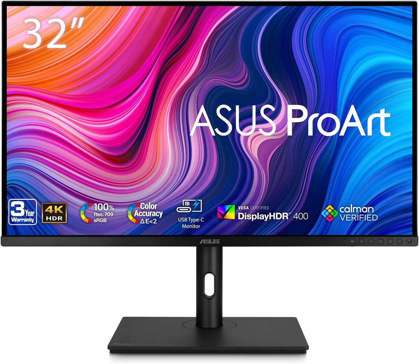 Monitor Led Asus 32 (Pa329Cv) Proart3840X216060Hz5Msips2*Hdmidpusb-Cadaptative Synchdr10