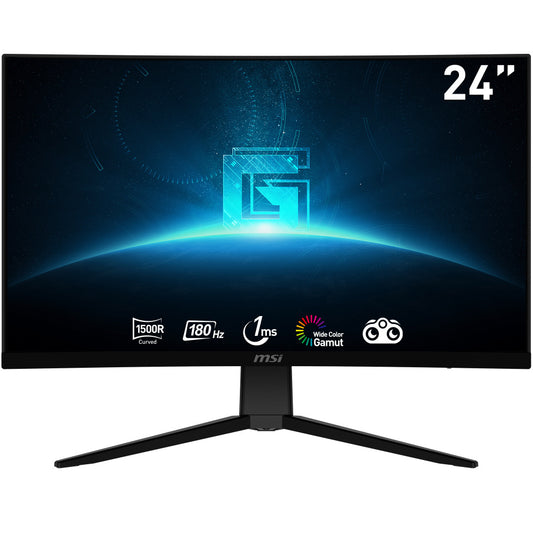 Monitor Led Msi 24 (G2422C) 1920X1080 Full Hd Curvo 180 Hz 1Ms 2*Hdmi 1*Dp