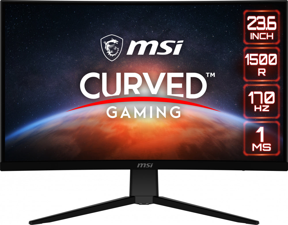 Monitor Led Msi 24 (G2422C) 1920X1080 Full Hd Curvo 180 Hz 1Ms 2*Hdmi 1*Dp