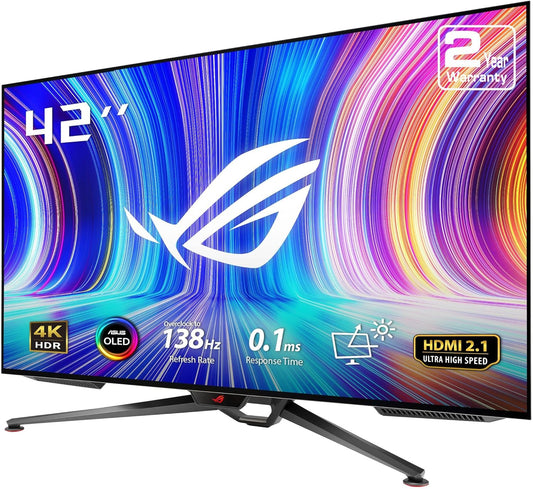 Monitor Oled Asus 41.5 (Pg42Uq) Rog Swift3840X2160138Hz0.1Msoled4*Hdmidp4*Usbg-Synchdr10