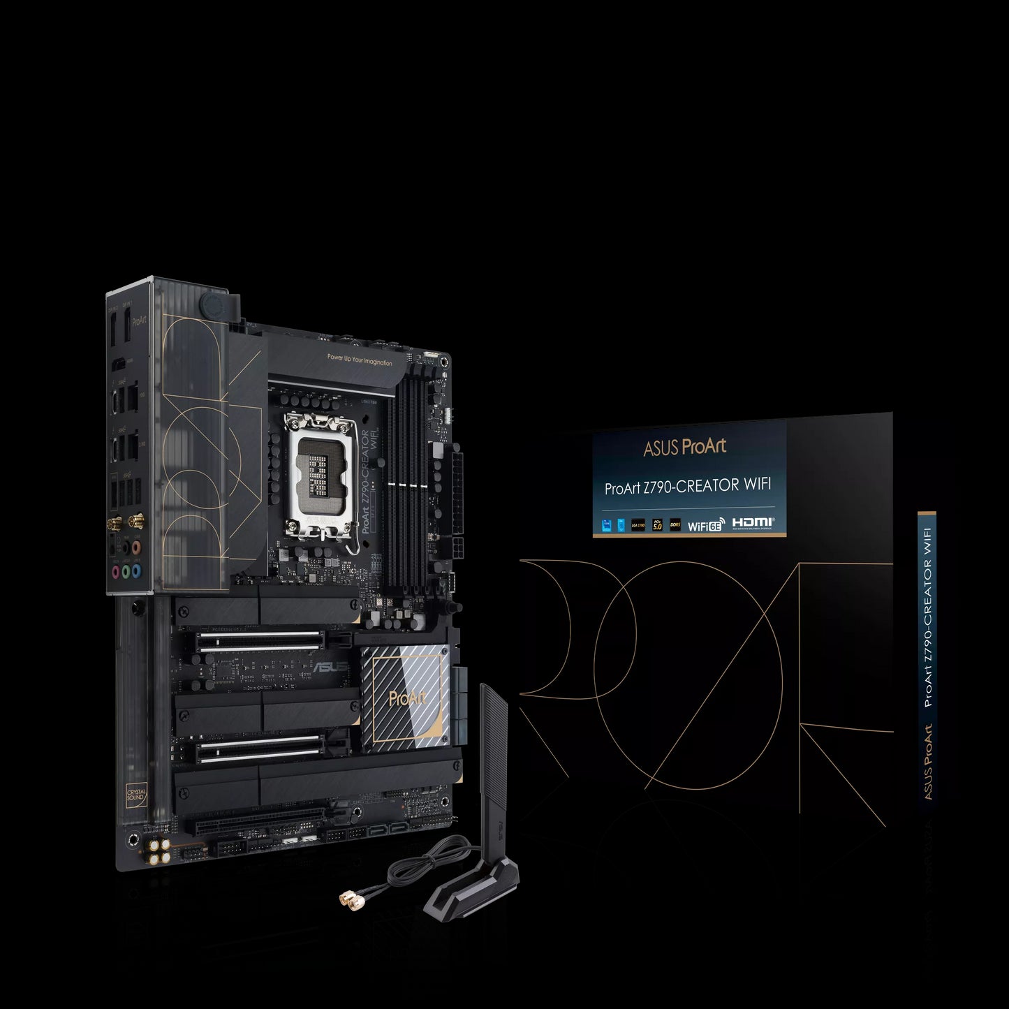 Motherboard Asus (Proart Z790-Creator Wifi)Socket1700 13A,4*Ddr5,Hdmi,2*Dp,2*Tb,Pci-E 5.0,Micro Atx