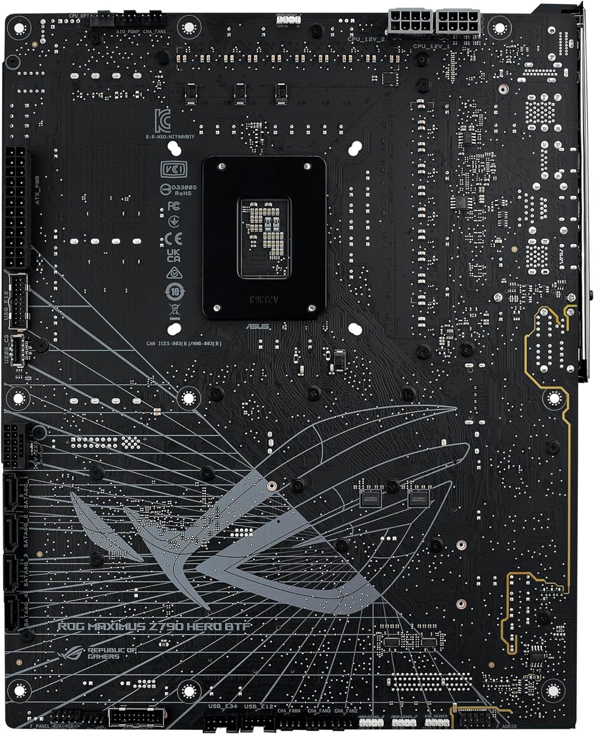 Motherboard Asus (Rog Maximus Z790 Hero Btf)Socket 1700 13A4*Ddr5Hdmitbpcie-5.0Wifi6Eatx