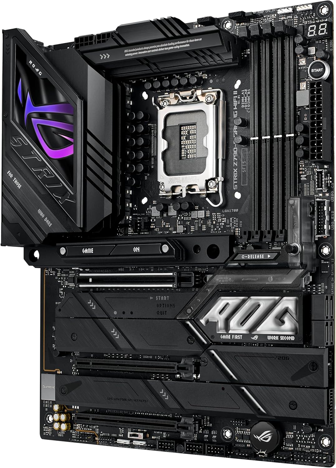Motherboard Asus (Rog Strix Z790-E Gaming Wifi Ii)Socket 1700 14A,4*Ddr5,Hdmi,Dp,Pcie-5.0,Wifi7,Atx